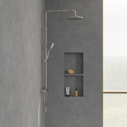 Villeroy & Boch TVS10900200061 - UNIVERSAL dušikomplekt koos segistiga, läikiv kroom