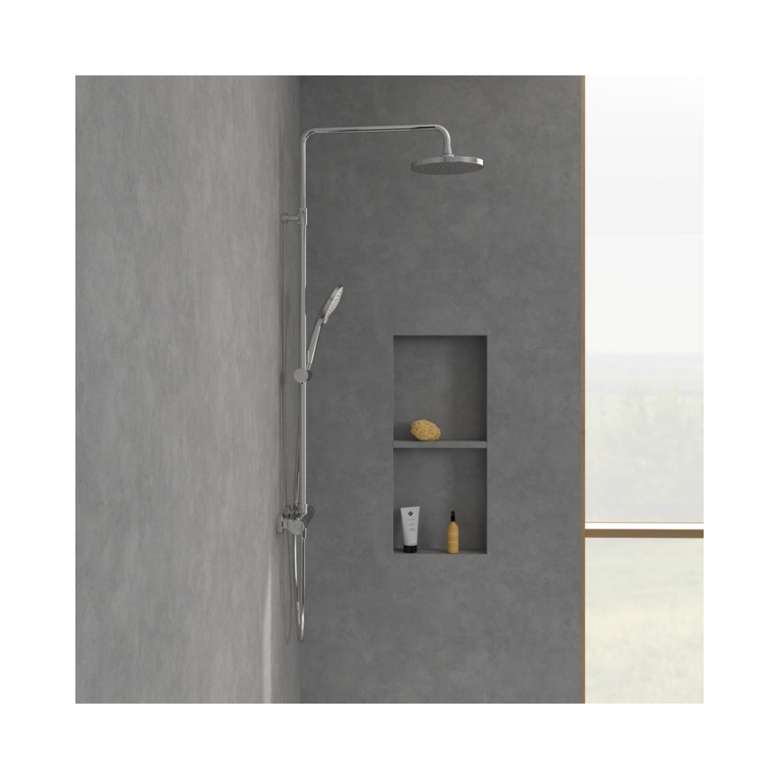 Villeroy & Boch TVS10900200061 - UNIVERSAL dušikomplekt koos segistiga, läikiv kroom