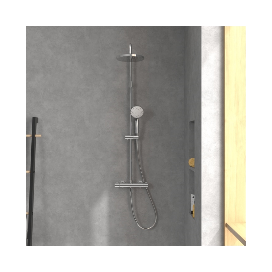 Villeroy & Boch TVS10900200061 - UNIVERSAL dušikomplekt koos segistiga, läikiv kroom