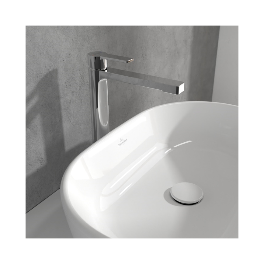Villeroy & Boch TVW10300500061 - Valamu segisti ARCHITECTURA 32,9 cm koos äravoolukomplektiga, läikiv kroom