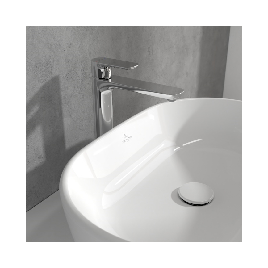 Villeroy & Boch TVW10410511061 - Valamu segisti + äravool O.NOVO 29,5 cm läikiv kroom