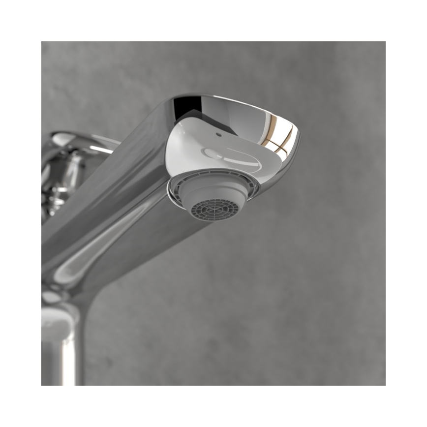 Villeroy & Boch TVW10410511061 - Valamu segisti + äravool O.NOVO 29,5 cm läikiv kroom