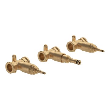 Villeroy & Boch TVW10610B15200 - Sisseehitatav paigaldusüksus kolmeava segisti LOOP&FRIENDS jaoks, messing