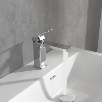 Villeroy & Boch TVW11200300061 - Valamusegisti SUBWAY 15,5 cm läikiv kroom