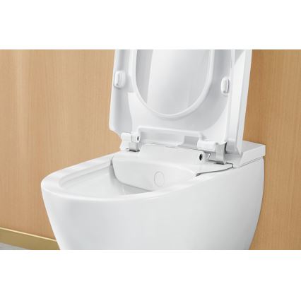 Villeroy & Boch V0E100R1 - Seinapealne bidet SoftClose-istmekaanega VICLEAN keraamika/valge +kaugjuhtimispult