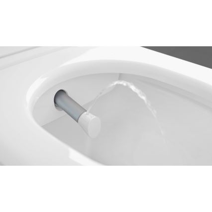 Villeroy & Boch V0E100R1 - Seinapealne bidet SoftClose-istmekaanega VICLEAN keraamika/valge +kaugjuhtimispult