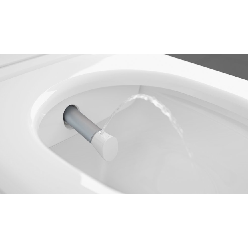 Villeroy & Boch V0E100R1 - Seinapealne bidet SoftClose-istmekaanega VICLEAN keraamika/valge +kaugjuhtimispult