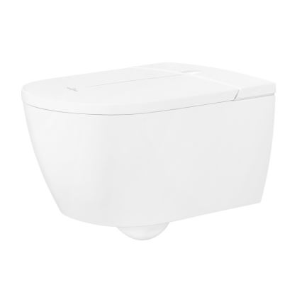 Villeroy & Boch V0E100R1 - Seinapealne bidet SoftClose-istmekaanega VICLEAN keraamika/valge +kaugjuhtimispult