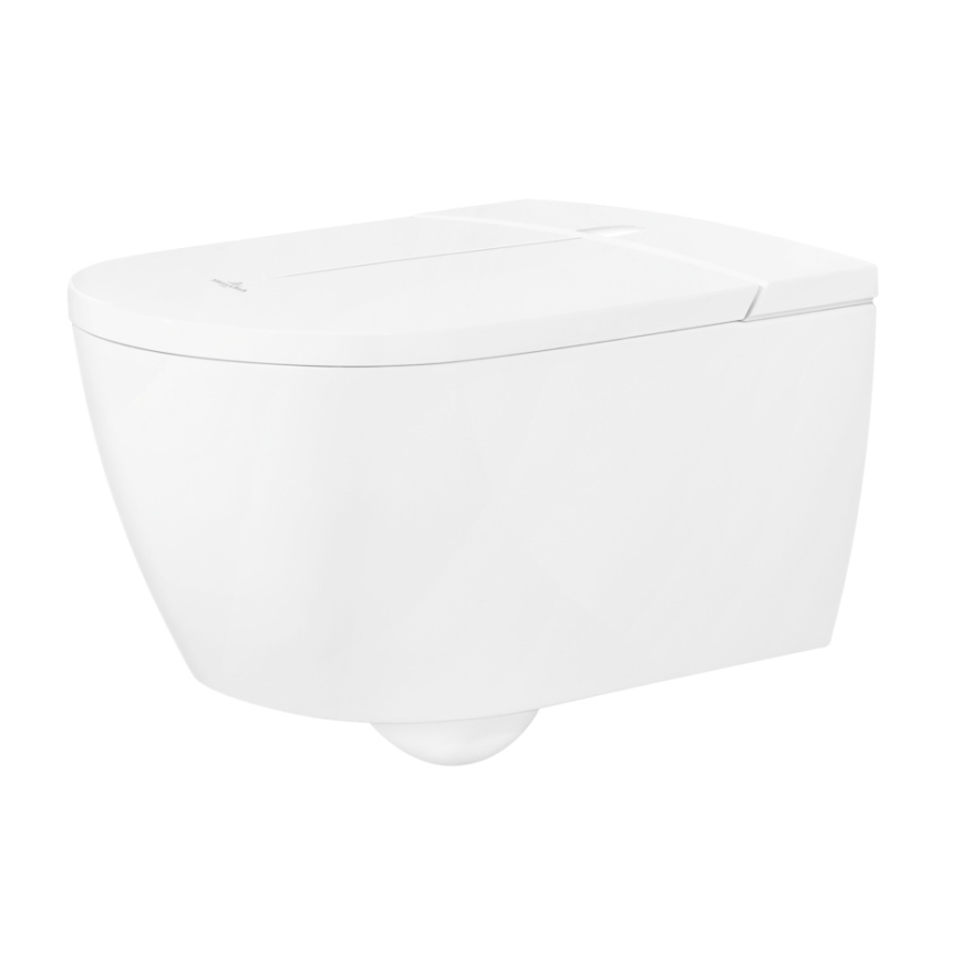 Villeroy & Boch V0E100R1 - Seinapealne bidet SoftClose-istmekaanega VICLEAN keraamika/valge +kaugjuhtimispult