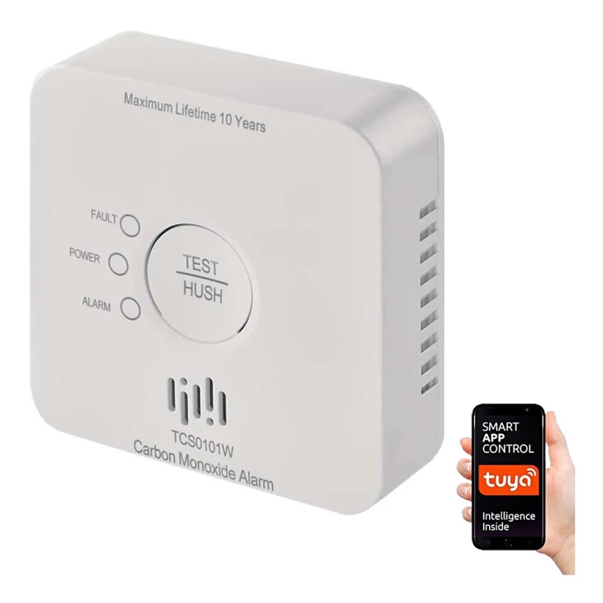 Vingugaasi (CO) andur GoSmart 2xAA Wi-Fi Tuya