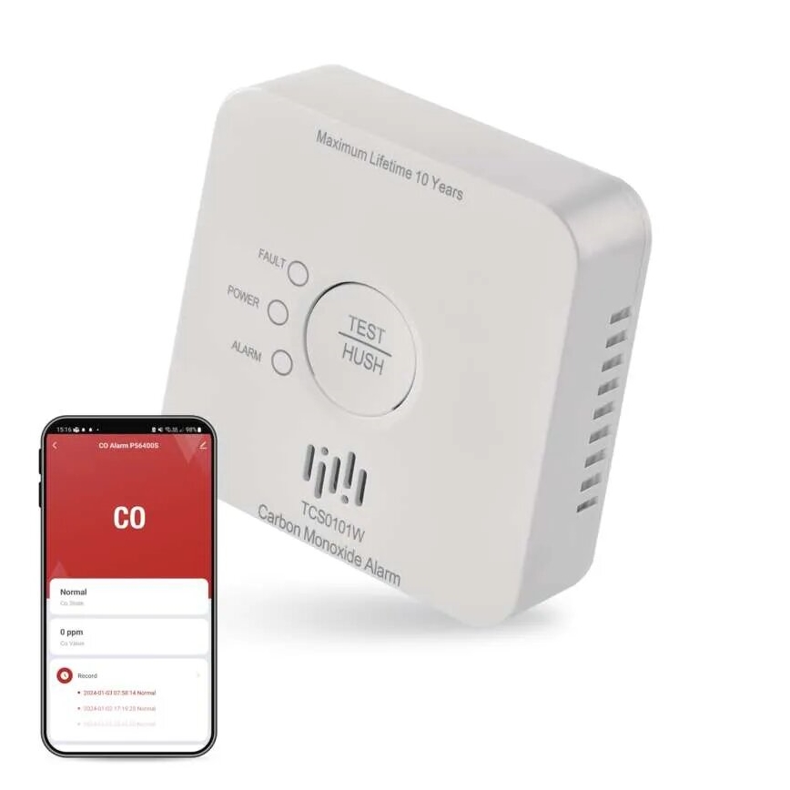 Vingugaasi (CO) andur GoSmart 2xAA Wi-Fi Tuya