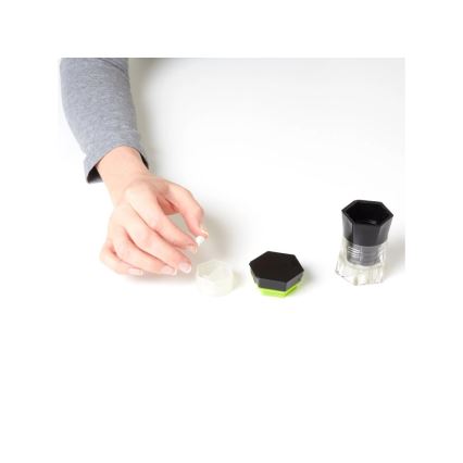 Vitility - 5-ühes tablettide annustaja ja lõikur, must