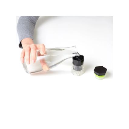 Vitility - 5-ühes tablettide annustaja ja lõikur, must