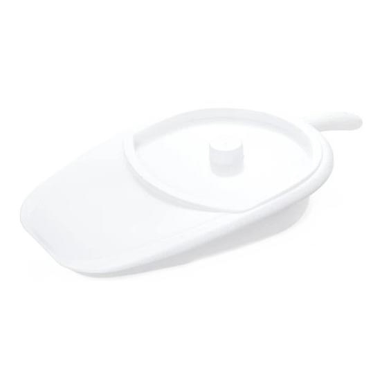 Vitility - voodile asetatav tualett koos kaanega, valge