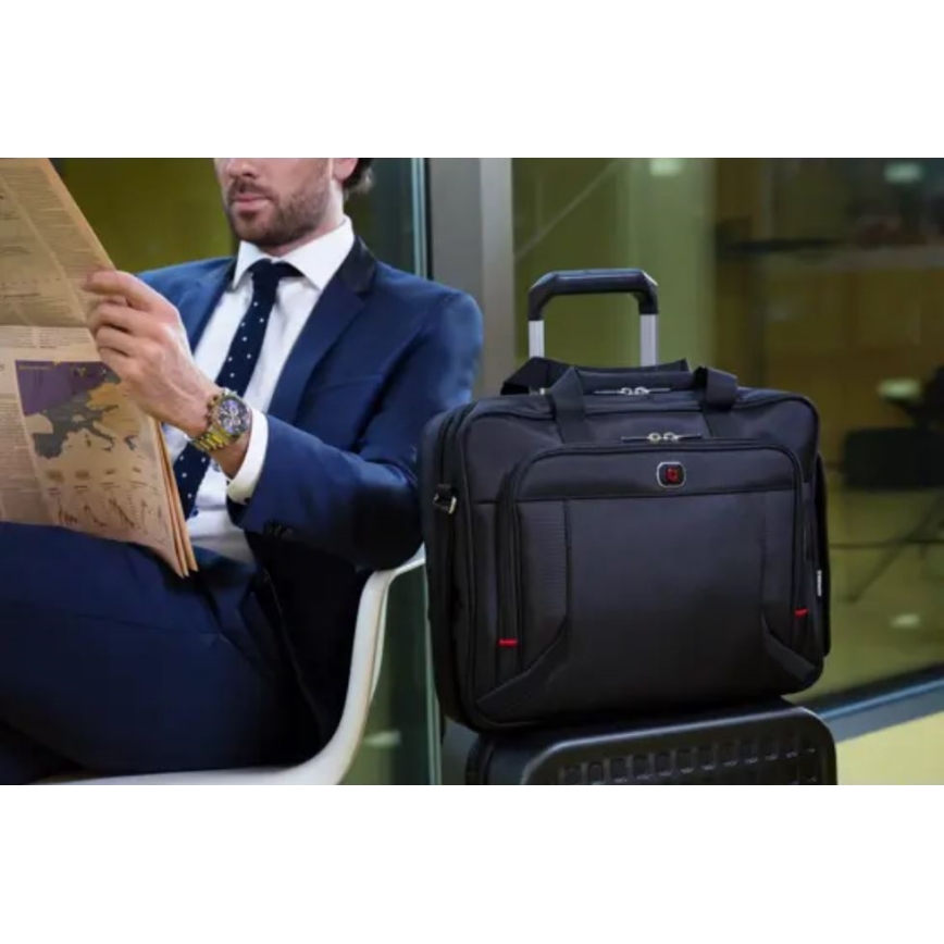 Wenger - Arvutikott 15 l 16" tahvelarvuti taskuga 10" Prospectus must