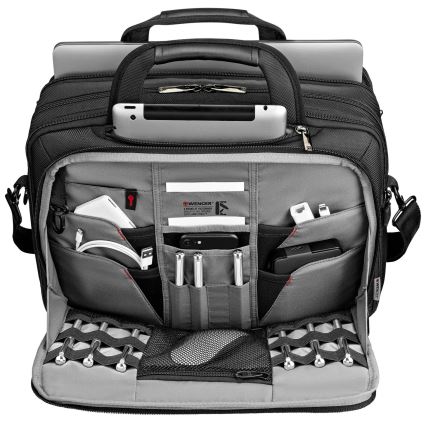 Wenger - Arvutikott 19 l 14-16" tahvelarvuti taskuga 10" BC Täht must