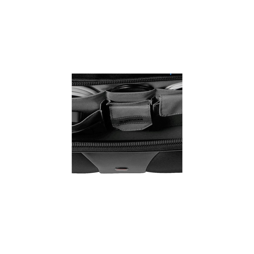 Wenger - Reisikohver ratastel 25 l 17" + sülearvuti kott 15,6" Patriot must