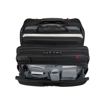 Wenger - Reisikohver ratastel 25 l 17" + sülearvuti kott 15,6" Patriot must