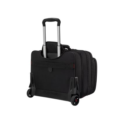 Wenger - Reisikohver ratastel 25 l 17" + sülearvuti kott 15,6" Patriot must