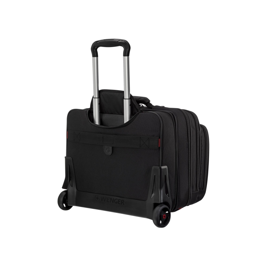 Wenger - Reisikohver ratastel 25 l 17" + sülearvuti kott 15,6" Patriot must