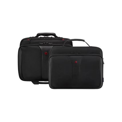 Wenger - Reisikohver ratastel 25 l 17" + sülearvuti kott 15,6" Patriot must