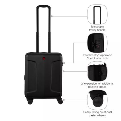 Wenger - Reisikohver ratastel 39 l Legacy must