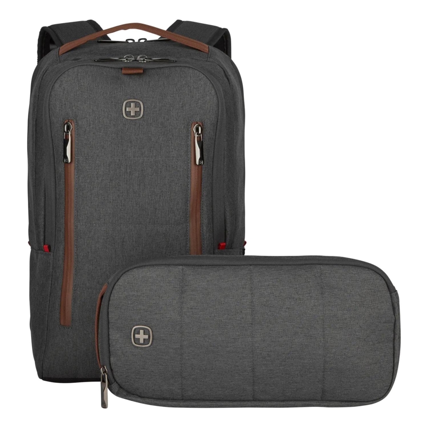 Wenger - Sülearvuti seljakott 15 l 16" tahvelarvuti taskuga 12" + crossbody bag Linn Upgrade 2in1 hall
