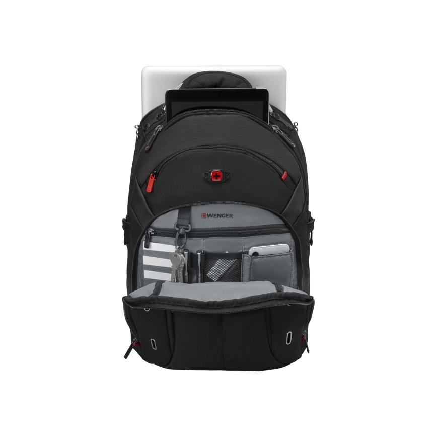 Wenger - Sülearvuti seljakott 20 l 15" tahvelarvuti taskuga 10" Gigabyte must