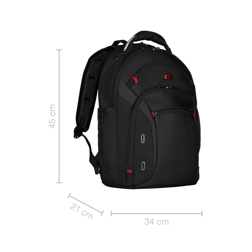 Wenger - Sülearvuti seljakott 20 l 15" tahvelarvuti taskuga 10" Gigabyte must