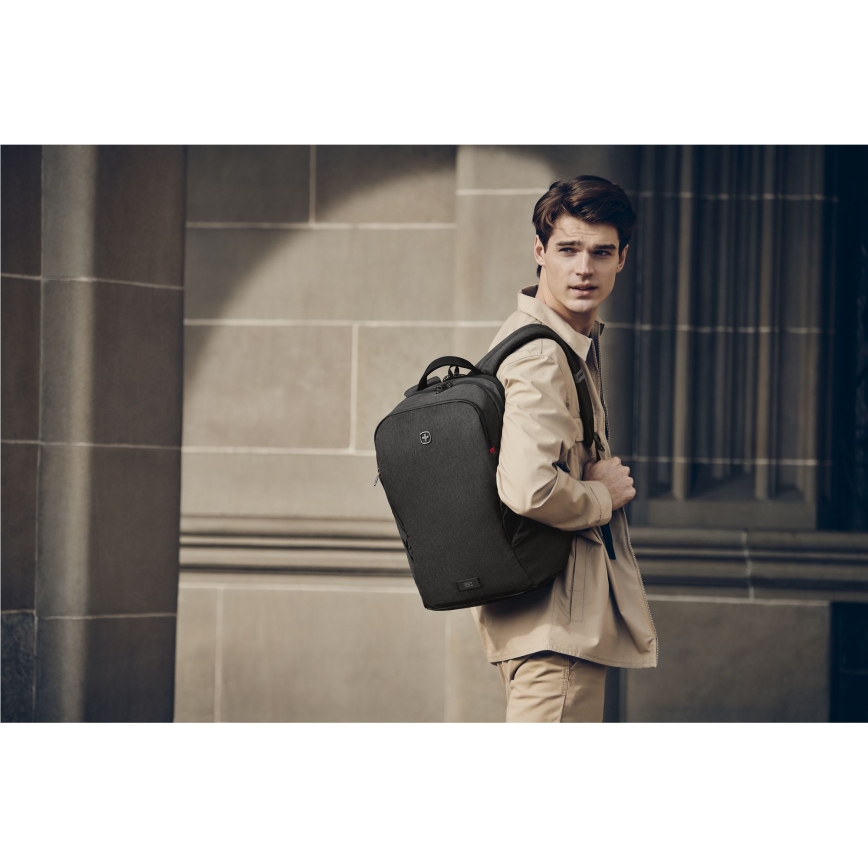 Wenger - Sülearvuti seljakott 21 l 16" tahvelarvuti taskuga 10" MX Light must