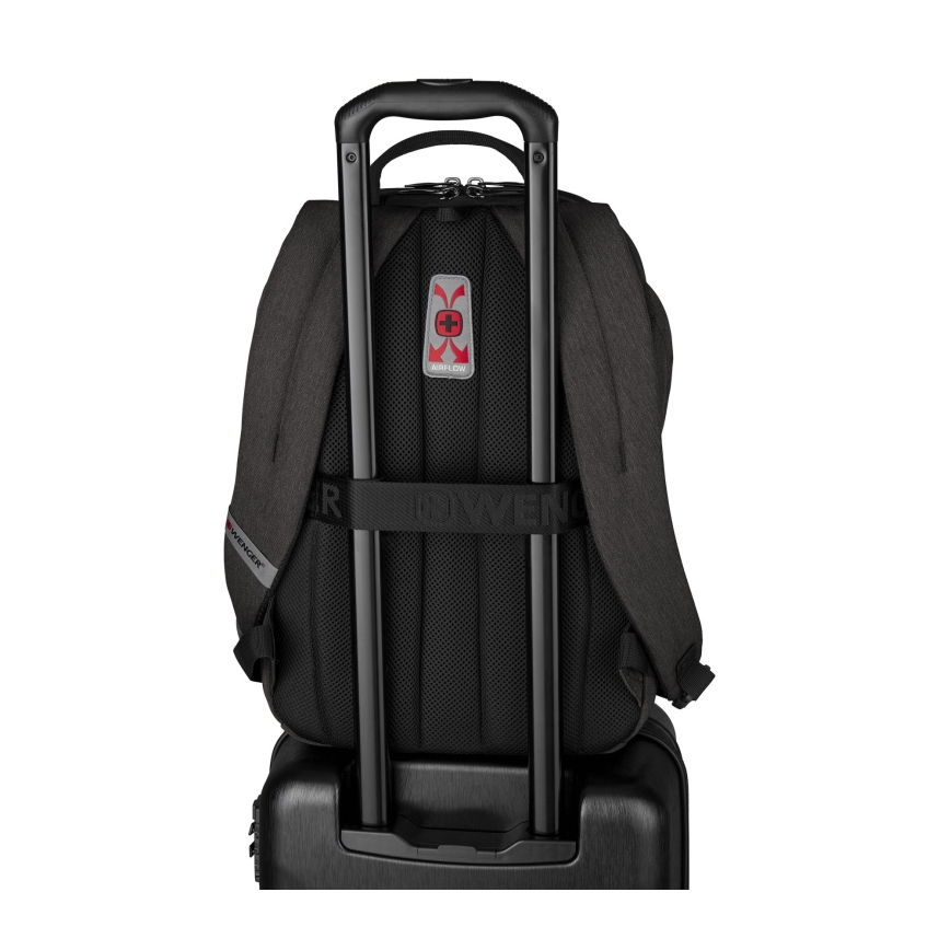 Wenger - Sülearvuti seljakott 21 l 16" tahvelarvuti taskuga 10" MX Light must
