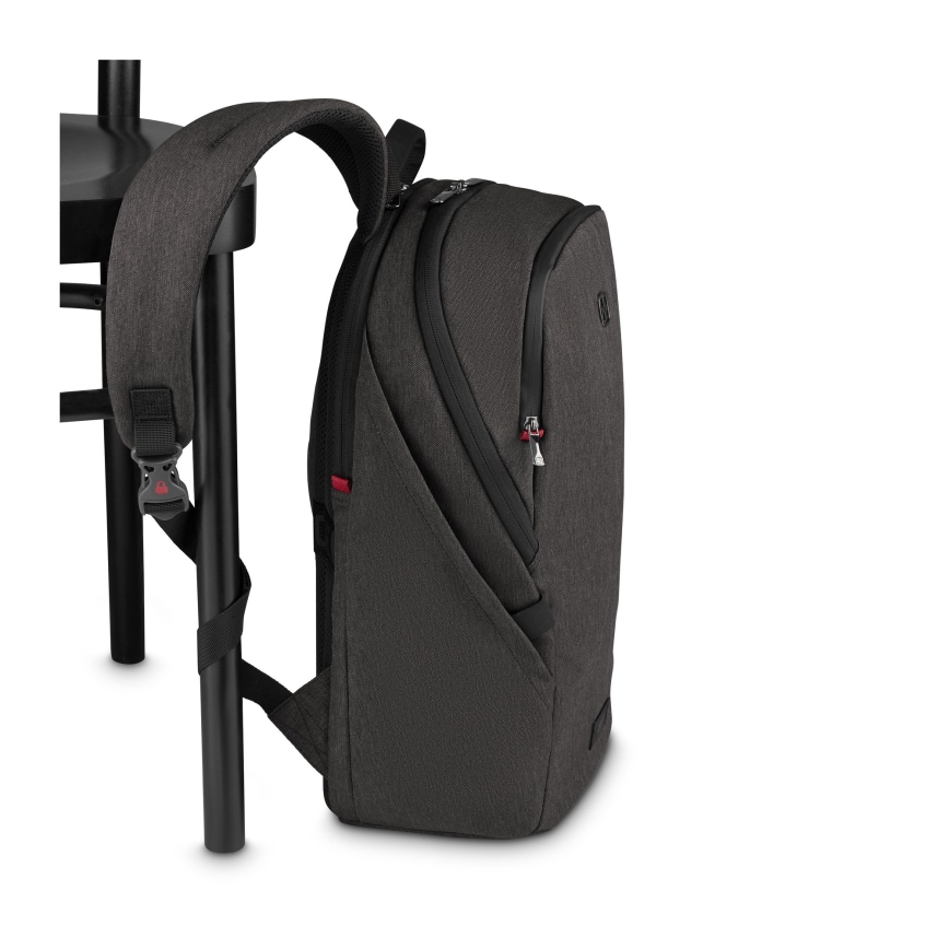 Wenger - Sülearvuti seljakott 21 l 16" tahvelarvuti taskuga 10" MX Light must