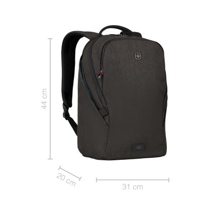 Wenger - Sülearvuti seljakott 21 l 16" tahvelarvuti taskuga 10" MX Light must