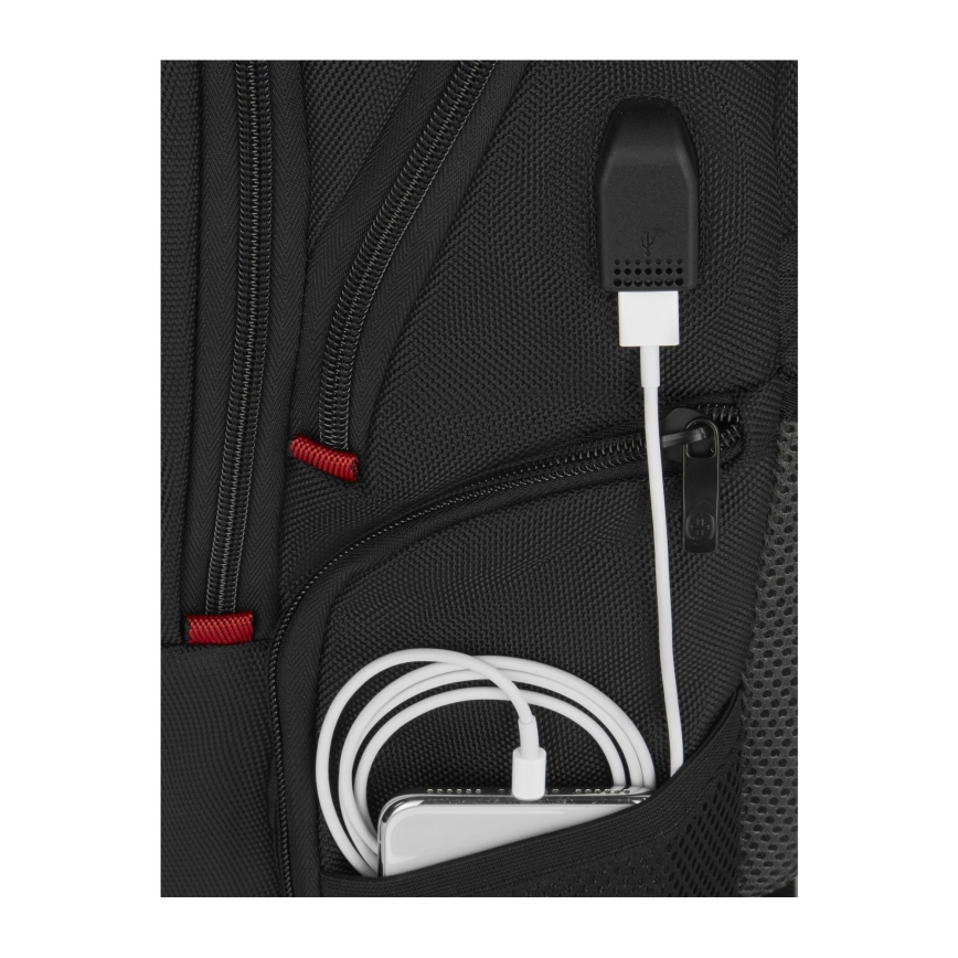 Wenger - Sülearvuti seljakott 25 l 16" tahvelarvuti taskuga 10" Pegasus Deluxe must