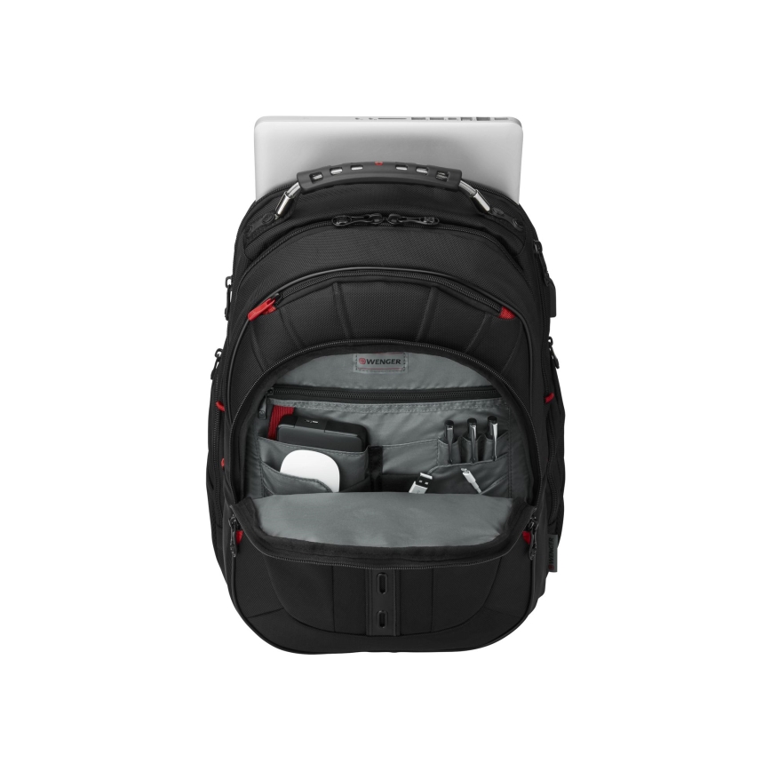 Wenger - Sülearvuti seljakott 25 l 16" tahvelarvuti taskuga 10" Pegasus Deluxe must