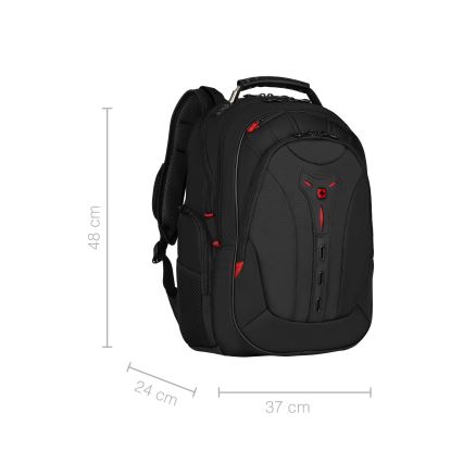 Wenger - Sülearvuti seljakott 25 l 16" tahvelarvuti taskuga 10" Pegasus Deluxe must