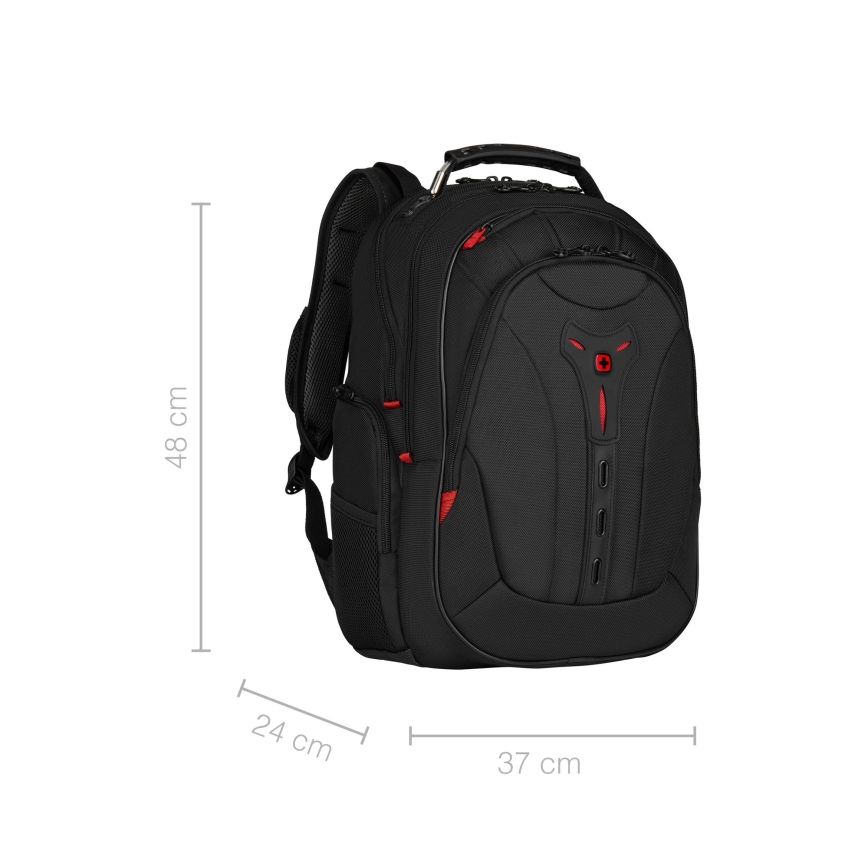 Wenger - Sülearvuti seljakott 25 l 16" tahvelarvuti taskuga 10" Pegasus Deluxe must
