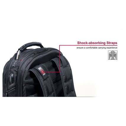 Wenger - Sülearvuti seljakott 26 l 17" tahvelarvuti taskuga 10" Ibex Ballistic Deluxe