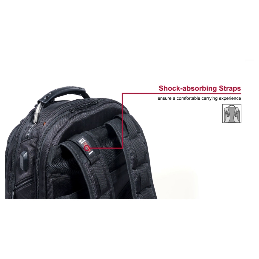 Wenger - Sülearvuti seljakott 26 l 17" tahvelarvuti taskuga 10" Ibex Ballistic Deluxe