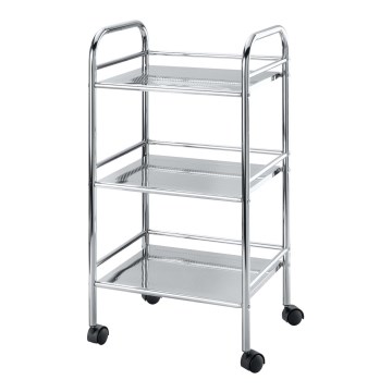 WENKO 12285100 - Käru EXCLUSIVE 41x75 cm läikiv kroom