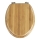 WENKO 144726100 - Tualetiistme kaas BAMBOO 34x41 cm pruun/hõbedane