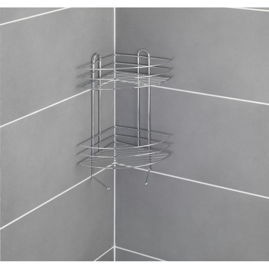WENKO 15498100 - Nurgariiul EXCLUSIVE 23x30,5 cm läikiv kroom