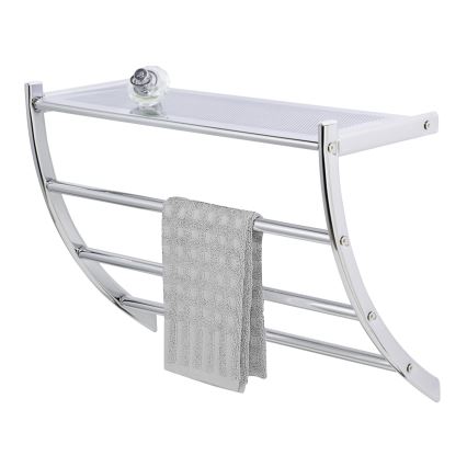 WENKO 15578100 - Rätikuhoidja PESCARA 56x46 cm läikiv kroom