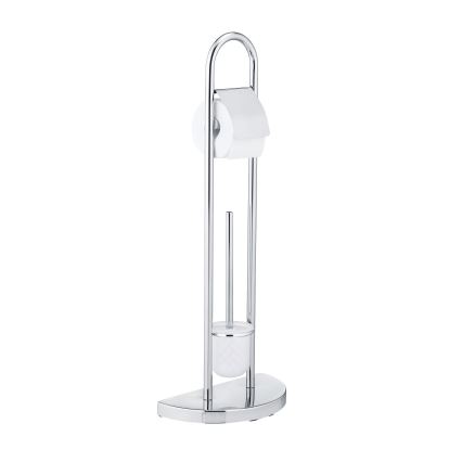 WENKO 16608100 - COSENZA WC-hari 33x84 cm läikiv kroom/satiin