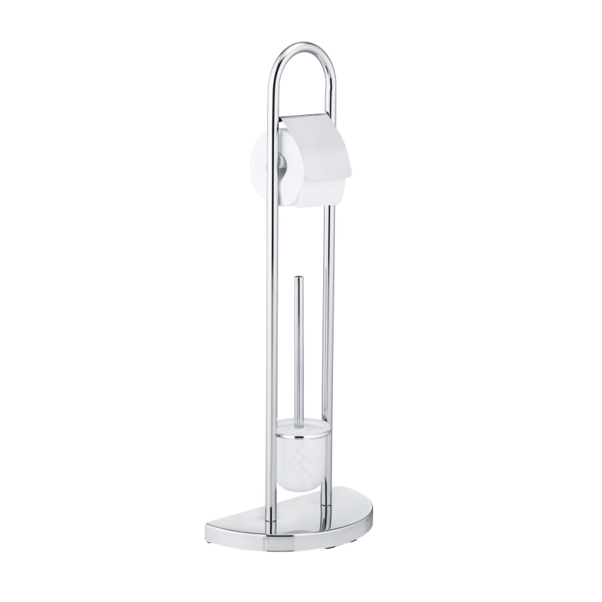 WENKO 16608100 - COSENZA WC-hari 33x84 cm läikiv kroom/satiin