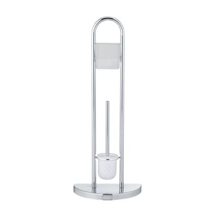 WENKO 16608100 - COSENZA WC-hari 33x84 cm läikiv kroom/satiin