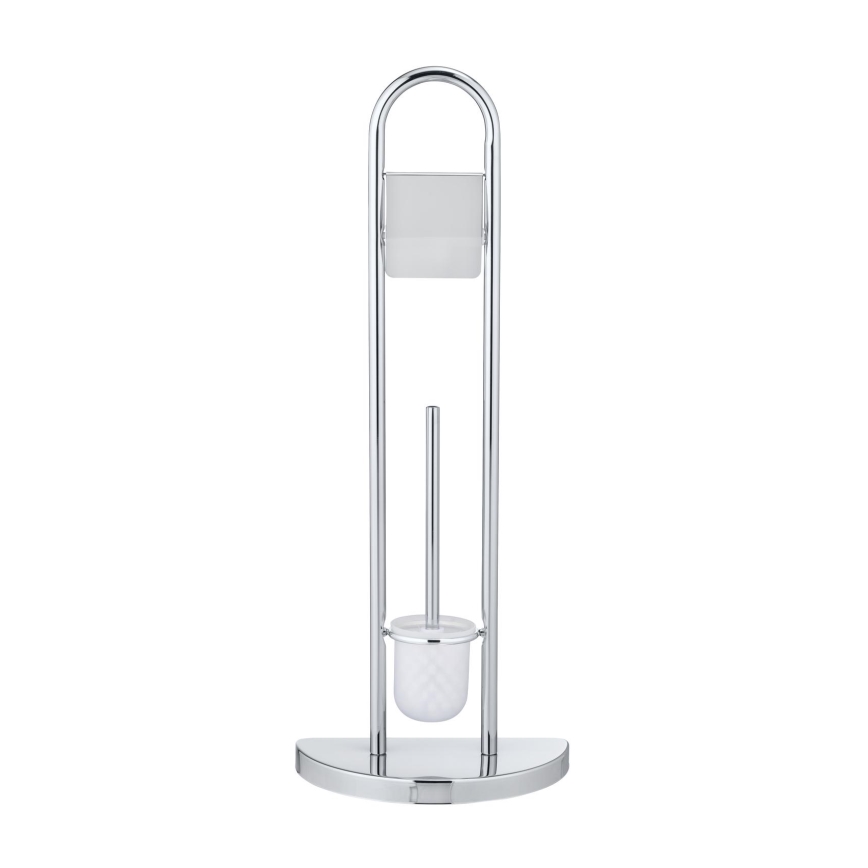 WENKO 16608100 - COSENZA WC-hari 33x84 cm läikiv kroom/satiin