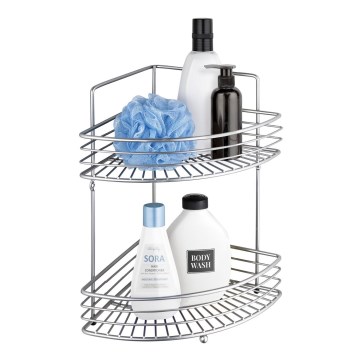 WENKO 16821100 - Nurgariiul MILANO 31,5x37 cm läikiv kroom
