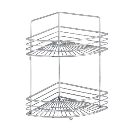 WENKO 16821100 - Nurgariiul MILANO 31,5x37 cm läikiv kroom