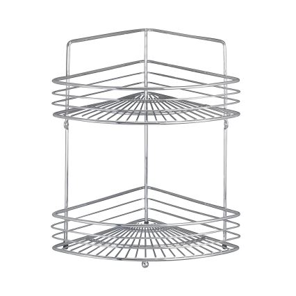 WENKO 16821100 - Nurgariiul MILANO 31,5x37 cm läikiv kroom